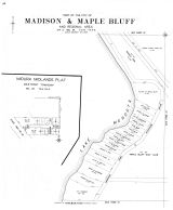 Page 014 - Sec 36 - Madison City and Maple Bluff,  Midura Midlands Plat, Warner Park, Dane County 1954